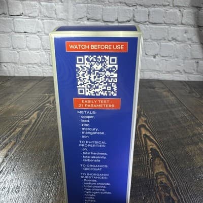 Drinking Water Test Kit 21 Parameters - 2 Bacteria Tests - 120 Test Strips - Thumbnail 7