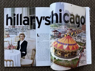 George Magazine Drew Barrymore/Marilyn Monroe September 1996, 2 Mail Inserts - Thumbnail 7