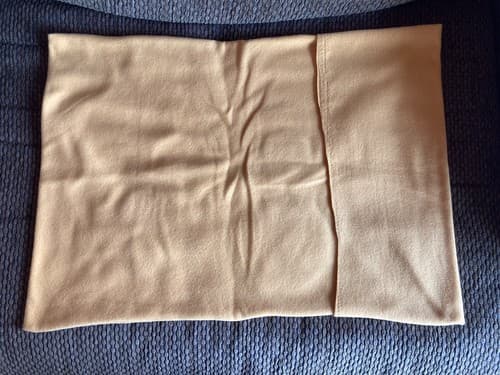 Handmade Kids Fleece Standard Pillow Case Mustard Yellow Tractor Farm Ranch - Thumbnail 4
