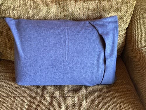 Handmade Kids Fleece Standard Pillow Case Dark Blue Guitar Music Notes Ukulele - Thumbnail 2
