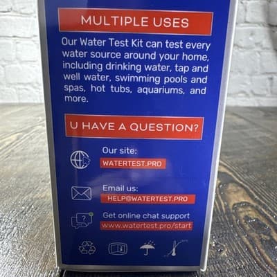 Drinking Water Test Kit 21 Parameters - 2 Bacteria Tests - 120 Test Strips - Thumbnail 5