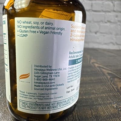 Himalaya Memory & Focus Herbal Supplement - Cognitive Support Mental Clarity - Thumbnail 4