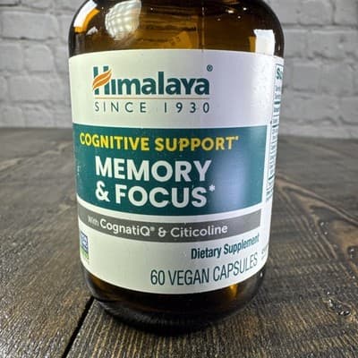 Himalaya Memory & Focus Herbal Supplement - Cognitive Support Mental Clarity - Thumbnail 2