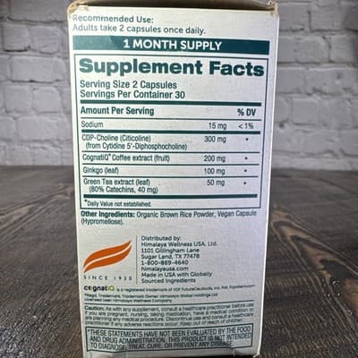 Himalaya Memory & Focus Herbal Supplement - Cognitive Support Mental Clarity - Thumbnail 8