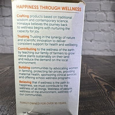 Himalaya Memory & Focus Herbal Supplement - Cognitive Support Mental Clarity - Thumbnail 10