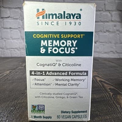 Himalaya Memory & Focus Herbal Supplement - Cognitive Support Mental Clarity - Thumbnail 7