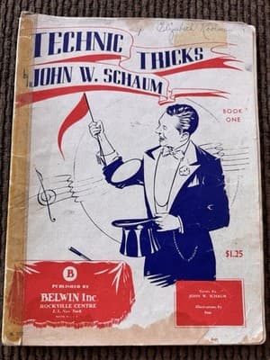 Lot Of 6 Vintage John W Schaum Piano Course Books 1940’s - Thumbnail 11