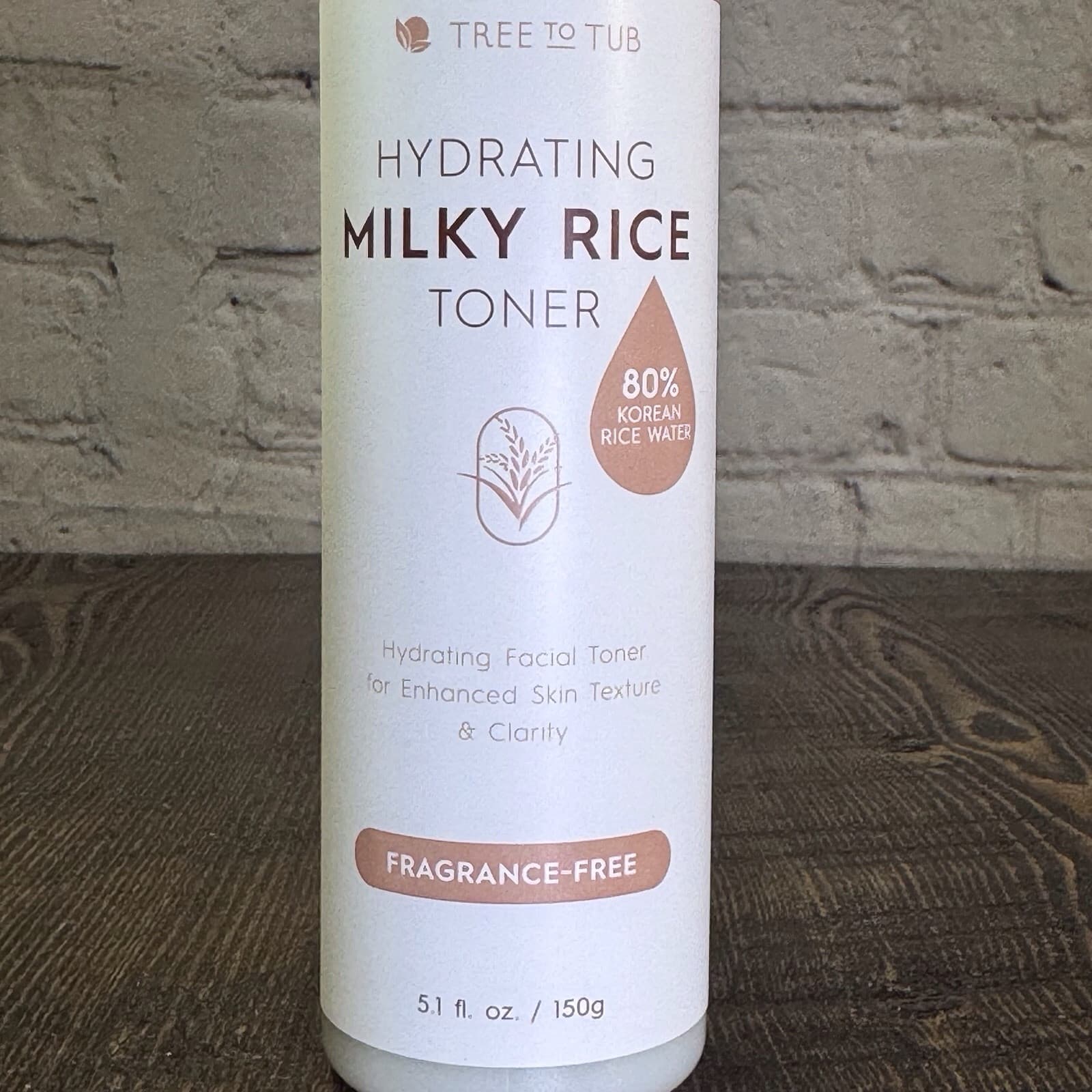 Tree to Tub Hydrating Milky Facial Rice Toner, Hydrating Fragrance Free - Thumbnail 2