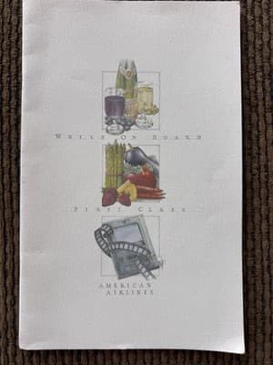 4 Different American Airlines Flagship First Class 1994 Menus - Thumbnail 2