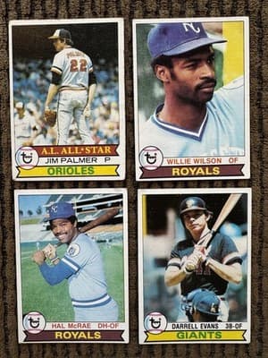 Lot Of 15 Vintage 1979 Topps Baseball Cards, Jim Rice, Jim Palmer ,Lou Brock Etc - Thumbnail 4