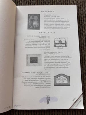 4 Different American Airlines Flagship First Class 1994 Menus - Thumbnail 5