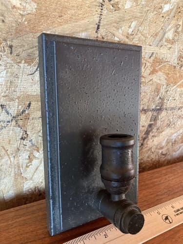Allen + Roth Wharfside Wall Sconce WL-2076 Single Light Textured Bronze Rustic - Thumbnail 3