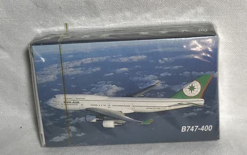 TAIWAN EVA AIR B747 - 400 Narrow Deck of Playing Cards - Airline BR - Aviation - Thumbnail 4