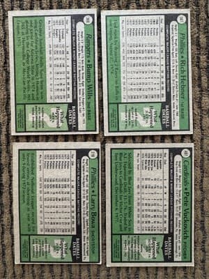 Lot Of 15 Vintage 1979 Topps Baseball Cards, Jim Rice, Jim Palmer ,Lou Brock Etc - Thumbnail 3