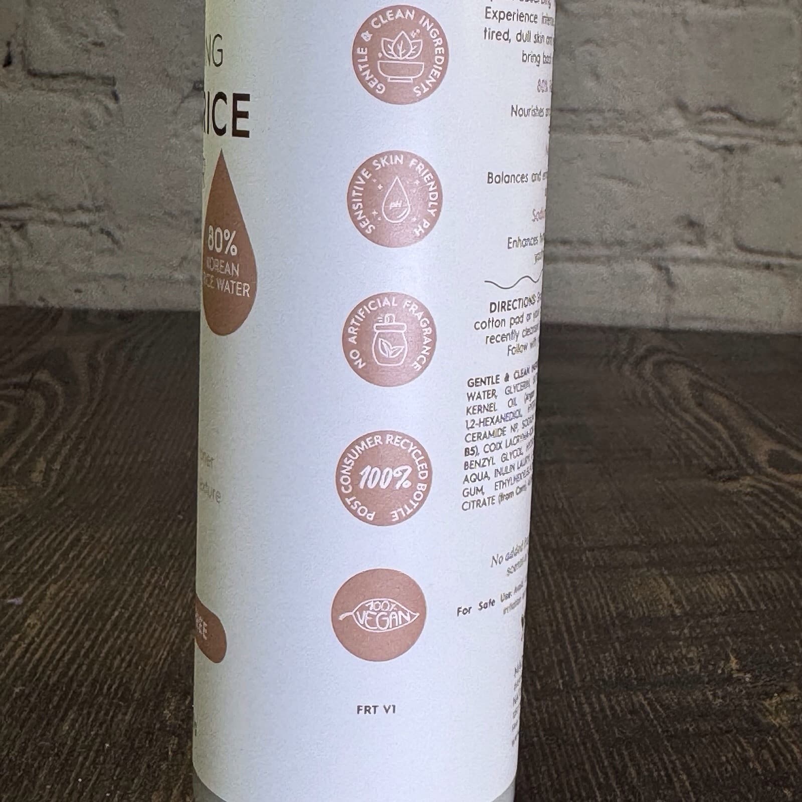 Tree to Tub Hydrating Milky Facial Rice Toner, Hydrating Fragrance Free - Thumbnail 3