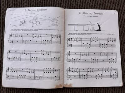 Lot Of 6 Vintage John W Schaum Piano Course Books 1940’s - Thumbnail 12