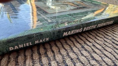Lot Of 2 Making Rustic Furniture Hardcover Books, Daniel Mack 1990’s - Thumbnail 5