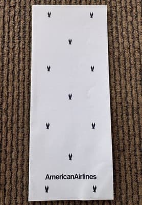 4 Different American Airlines Flagship First Class 1994 Menus - Thumbnail 14