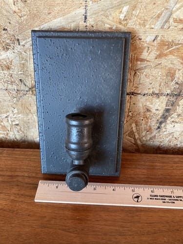 Allen + Roth Wharfside Wall Sconce WL-2076 Single Light Textured Bronze Rustic - Thumbnail 4