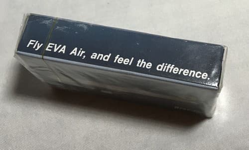 TAIWAN EVA AIR B747 - 400 Narrow Deck of Playing Cards - Airline BR - Aviation - Thumbnail 3