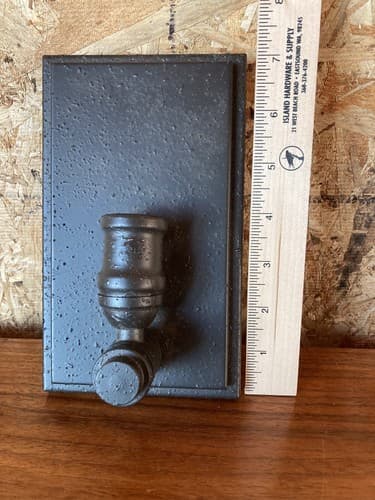 Allen + Roth Wharfside Wall Sconce WL-2076 Single Light Textured Bronze Rustic - Thumbnail 2