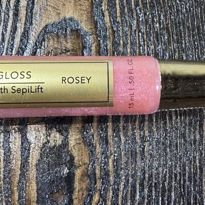 NAKERY Beauty Lip Flip Shimmer Gloss Pearl-Infused Boosted With Sepilift - ROSEY - Thumbnail 3