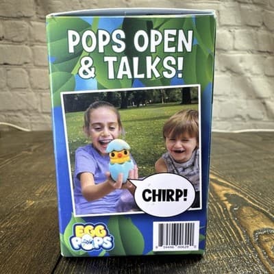 Egg Pops Chick Fidget Toy - Pop & Play Egg with Sound, Sensory Toy, Novelty Gift - Thumbnail 2