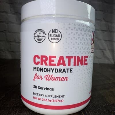 Old School Labs® Creatine Monohydrate for Women Powder – 240g (30 Servings)