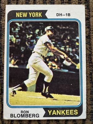 1974 Topps Baseball Cards Lot Of 5. Earl Weaver Eddie Mathew’s Pat Dobson Etc - Thumbnail 8