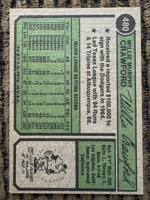 1974 Topps Baseball Cards Lot Of 5. Earl Weaver Eddie Mathew’s Pat Dobson Etc - Thumbnail 7