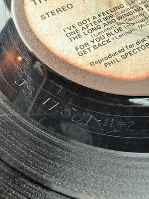 The Beatles Let It Be 1970 Capitol AR 34001 First Winchester Press - Thumbnail 19