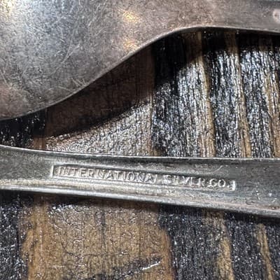 Vintage United Airlines Flatware Spoon Fork International Silver Co - Thumbnail 12