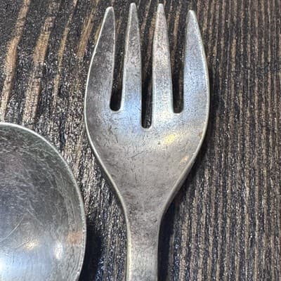 Vintage United Airlines Flatware Spoon Fork International Silver Co - Thumbnail 6