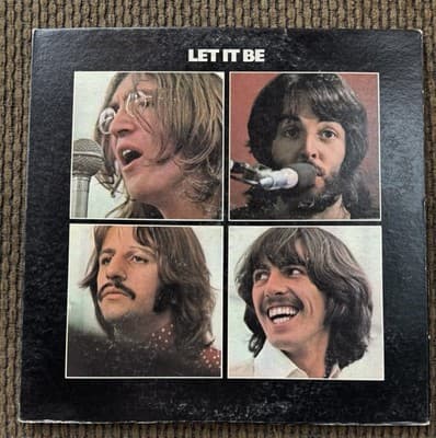 The Beatles Let It Be 1970 Capitol AR 34001 First Winchester Press - Thumbnail 2