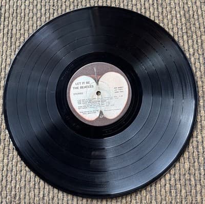 The Beatles Let It Be 1970 Capitol AR 34001 First Winchester Press - Thumbnail 11