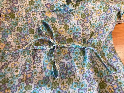 My Michelle Girls Size 7 Dress Flowers Green Blue Yellow Purple - Thumbnail 13