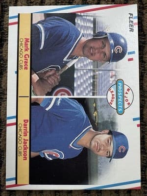 Mark Grace 5 Rookie And Minor League Baseball Cards Lot Chicago Cubs 1988 - Thumbnail 10
