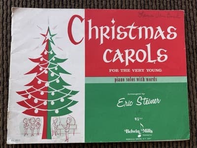 Lot Of 17 Vintage Piano Books, Sheet Music, Course And Instruction, Xmas 1900’s - Thumbnail 10