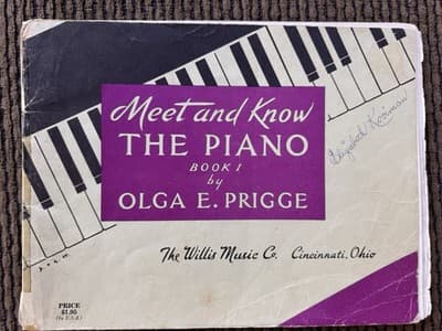 Lot Of 17 Vintage Piano Books, Sheet Music, Course And Instruction, Xmas 1900’s - Thumbnail 3