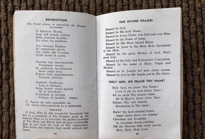 5 Vintage WWII Era, Army/Navy-Catholic Prayer Books - Song Book-Going Home Books - Thumbnail 9