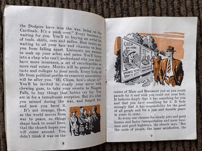5 Vintage WWII Era, Army/Navy-Catholic Prayer Books - Song Book-Going Home Books - Thumbnail 17