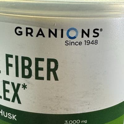 Granions Digestive Fiber Complex Powder - Psyllium Apple Oat - Unflavored 60 ser - Thumbnail 5