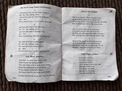 5 Vintage WWII Era, Army/Navy-Catholic Prayer Books - Song Book-Going Home Books - Thumbnail 5