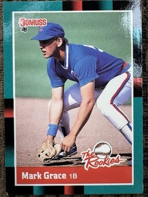 Mark Grace 5 Rookie And Minor League Baseball Cards Lot Chicago Cubs 1988 - Thumbnail 6