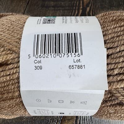 4x Paintbox Yarn Simply Chunky Skein -Color 309 Soft Fudge 100% - Acrylic 148yd - Thumbnail 4
