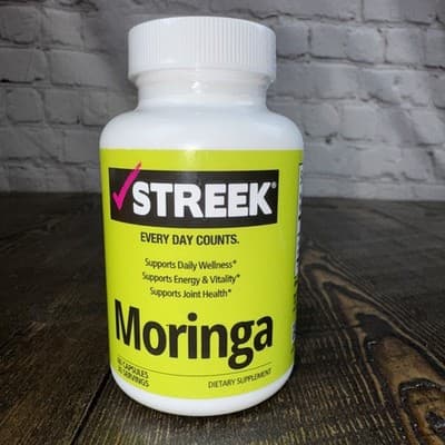 Streek Moringa 60 Capsules – 800 mg Pure Moringa Oleifera Leaf Extract