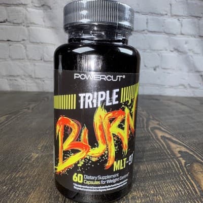 Powercut Triple Burn Fat Burn MLT-97 - 60 Count Weight Loss Diet EXPIRES 9/2026