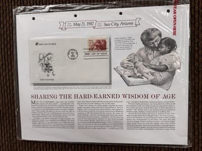 1982 First Day Of Issue- Lot Of 6 Stamps Jackie Robinson - Reader’s Digest - Thumbnail 6