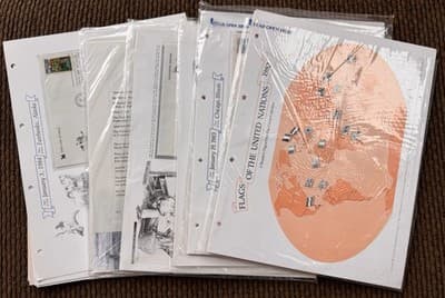 Reader's Digest First Day Issue Collection 1981-1983 Stamps of the World