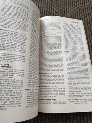 1967-1968 VINTAGE AAA Tour Books Lot of 3 - N. Central, Southwestern, Cal.-Nev - Thumbnail 3